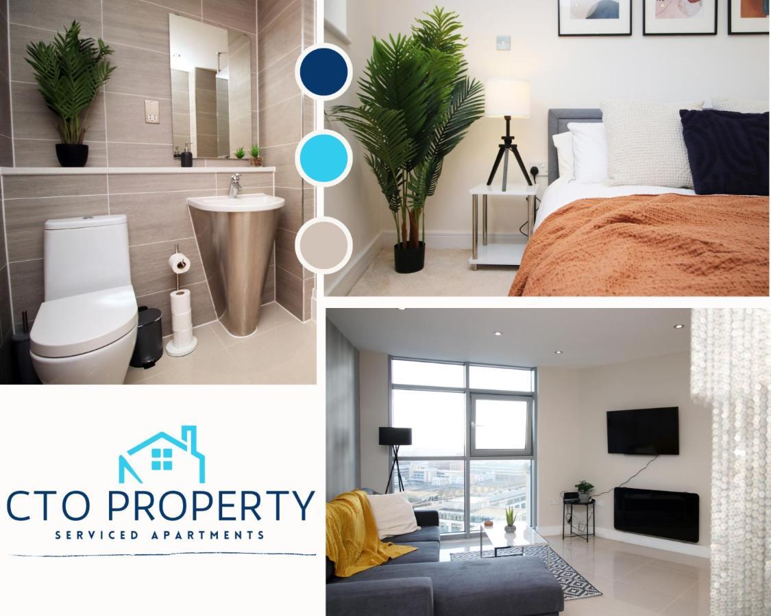 The Skyline - Luxury City Centre Flat With Designated Parking Cardiff Luaran gambar